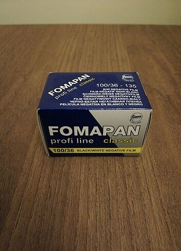 Fomapan 35mm Siyah Beyaz Analog Film