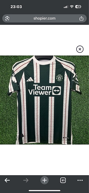 MANCHESTER UNİTED MAÇ FORMASI