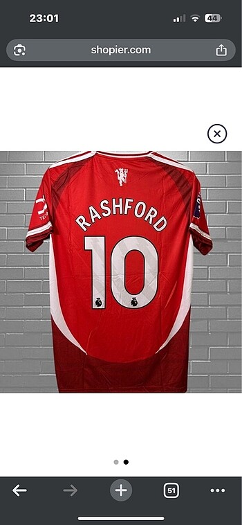 RASHFORD M. united maç forması