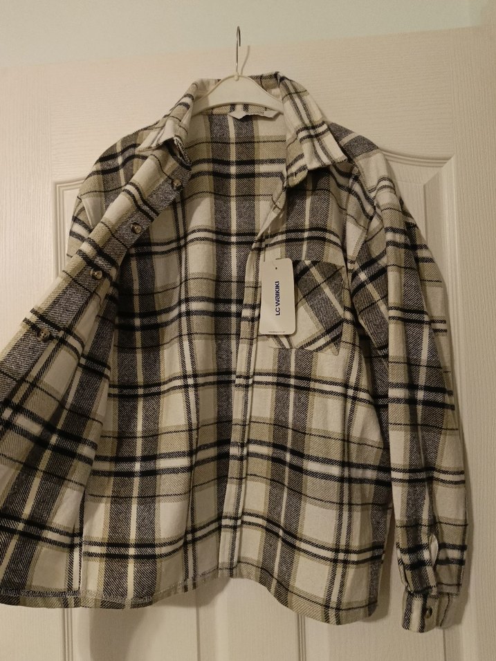 Düğmeli erkek çocuk oduncu gomlegi - Görsel 2