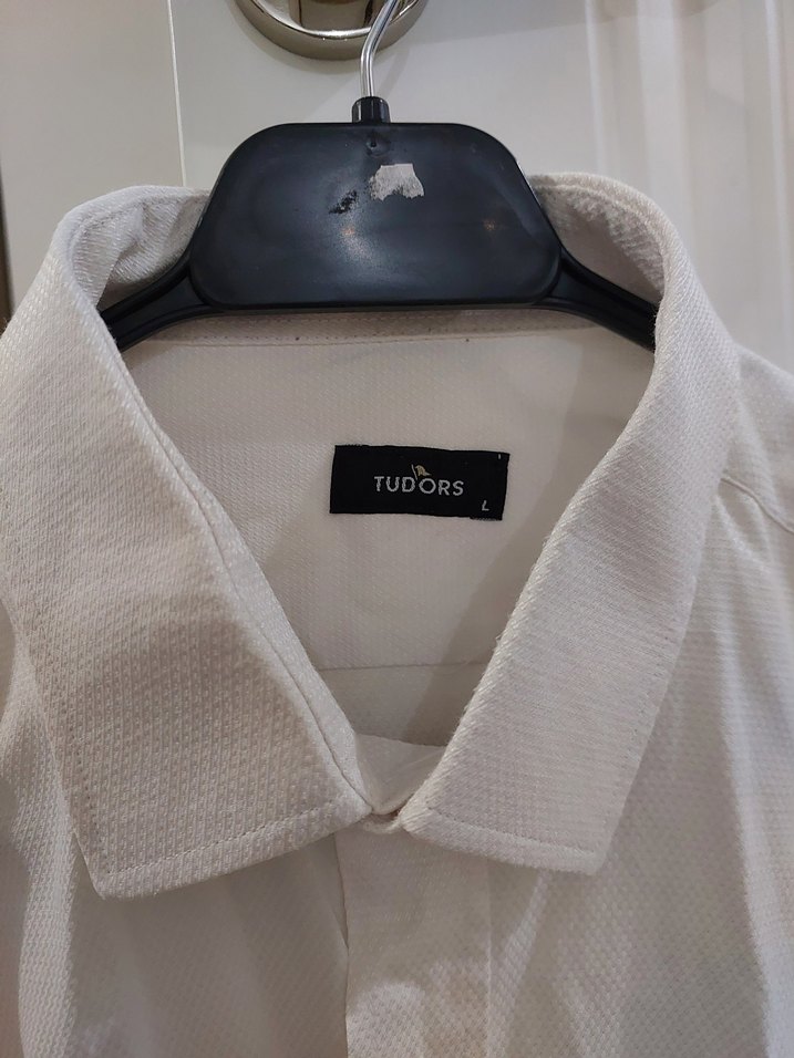 Tudors Erkek Keten Gömlek - Görsel 2