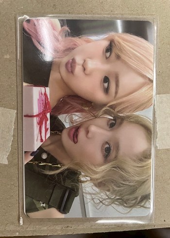 Aespa Pink Christmas Winter Giselle Unit Photocard
