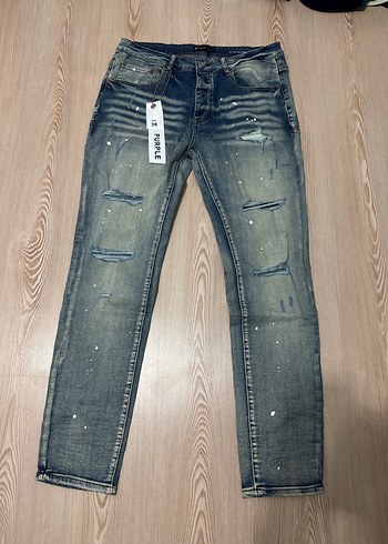 Purple jeans