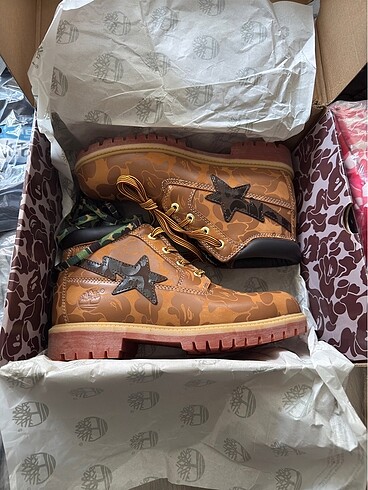 Bape x timberland