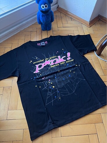 Spider pink tee