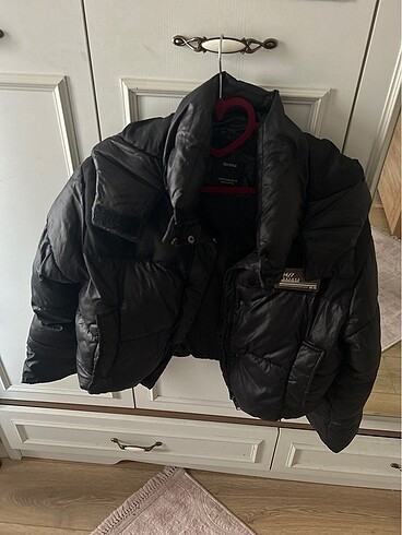 Şişme mont crop