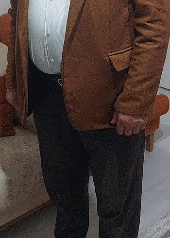 Kahverengi Erkek Ofis Takım Elbise - Görsel 4