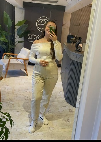 Bej Kadın Kumaş havuç Pantolon - Görsel 2