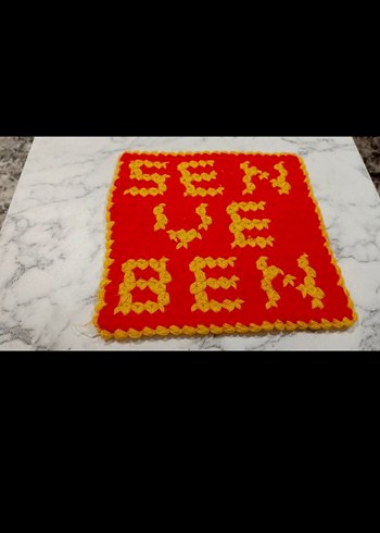 lif desenli nakışlı renkli - Görsel 6