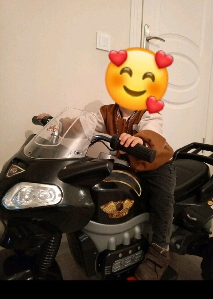 Akullü Çocuk motorsiklet - Görsel 4