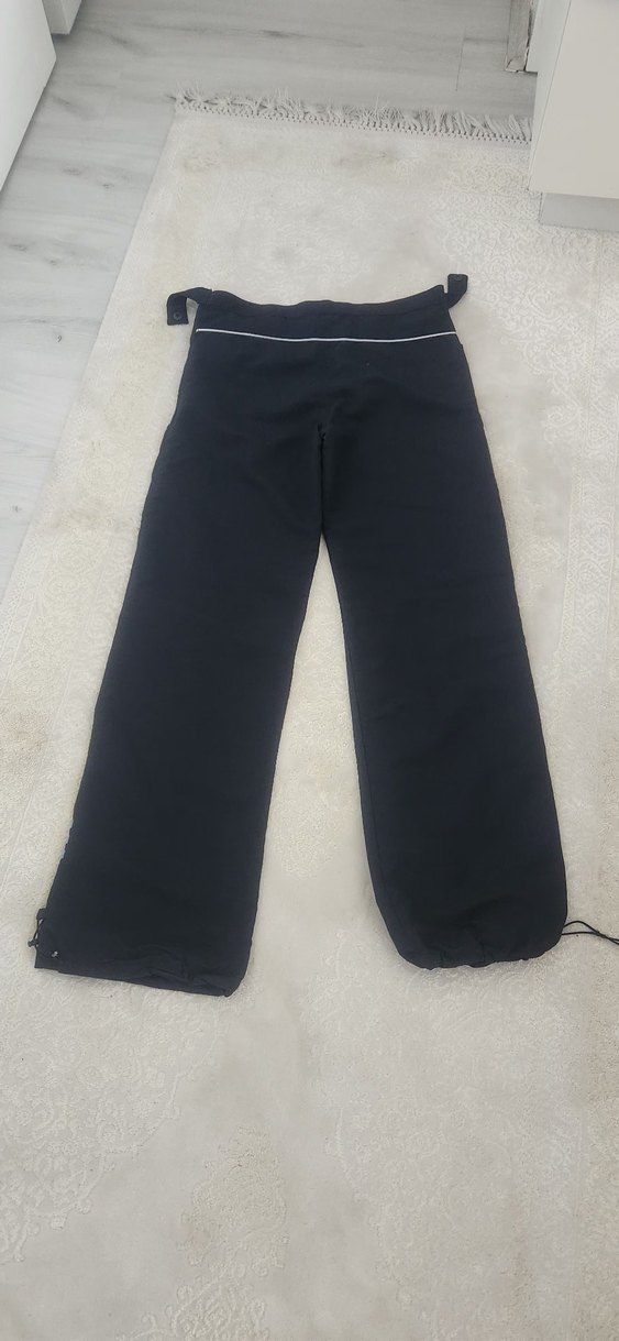 Erkek Siyah Regular Fit Kayak Pantolonu - Görsel 5