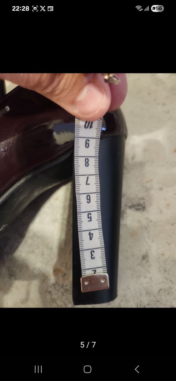 Kahverengi  Desenli Yüksek Topuklu Stiletto - Görsel 4