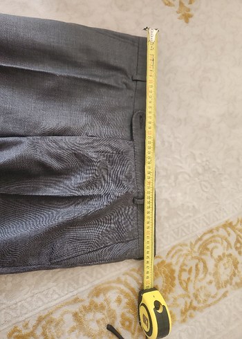 Diger Gri Normal Boy Kemerli Erkek Pantolon - Görsel 3