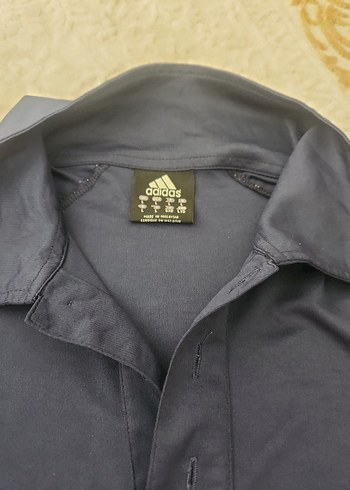 Adidas Erkek Gri Kısa Kollu Polo Tişört - Görsel 2