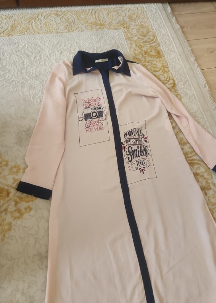 Seçil uzun tunik elbise - Görsel 4