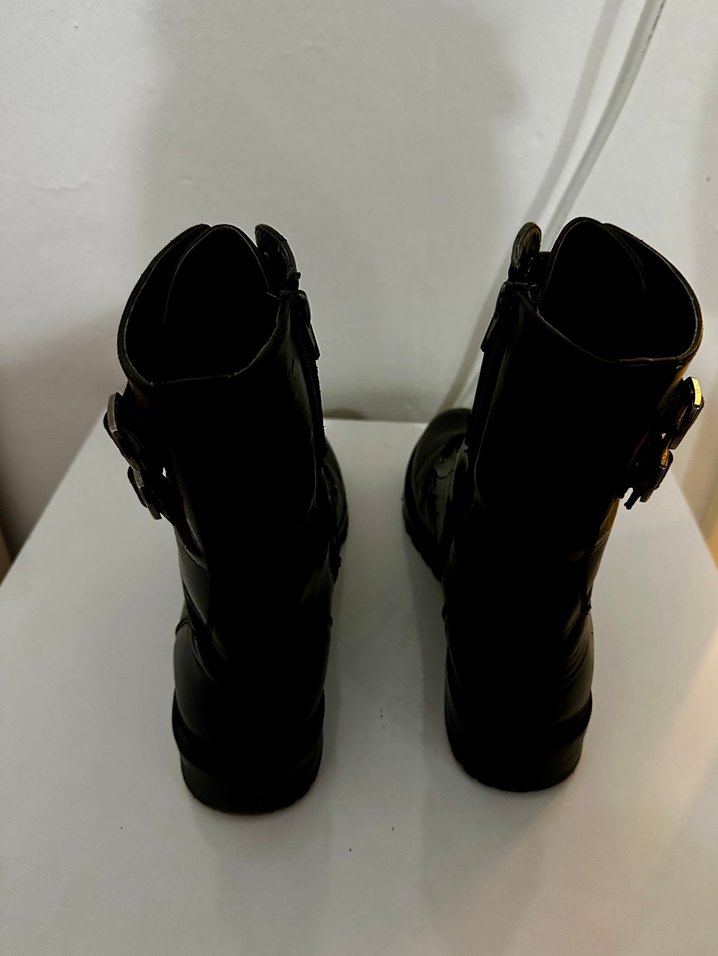 Polaris 40 Numara Siyah Postal Bot  Kalın Taban  Kışlık - Görsel 2