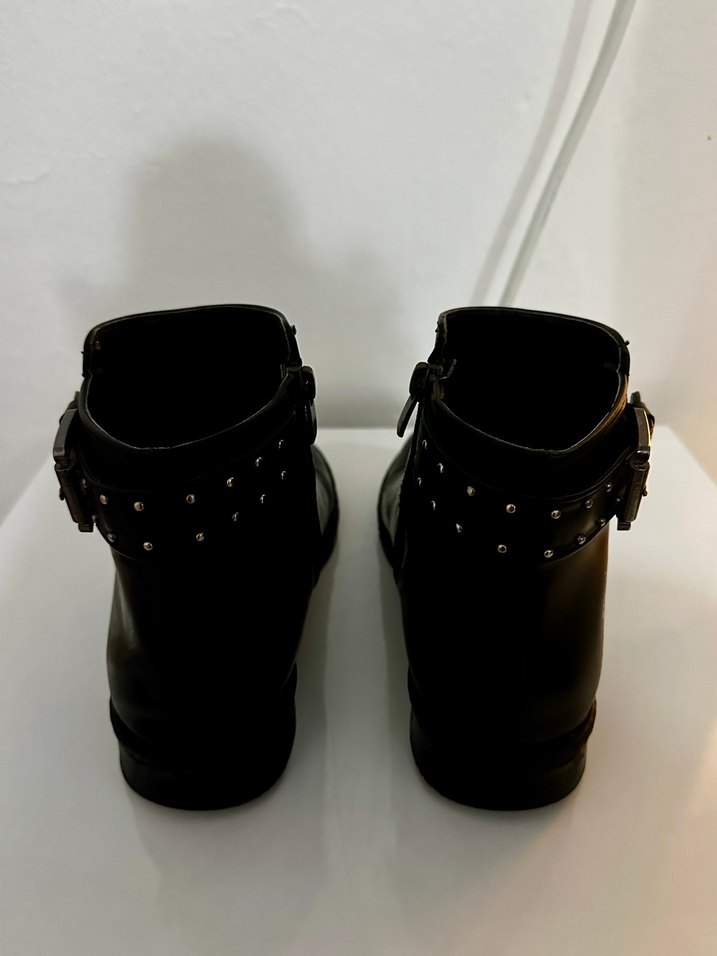 Polaris Siyah Bilek Bot  Tokalı Günlük Şık Model (Çok Temiz) - Görsel 2