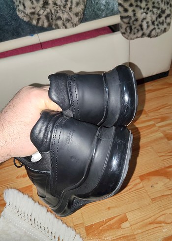 Siyah Bağcıklı Erkek Günlük Spor Ayakkabı - Görsel 10