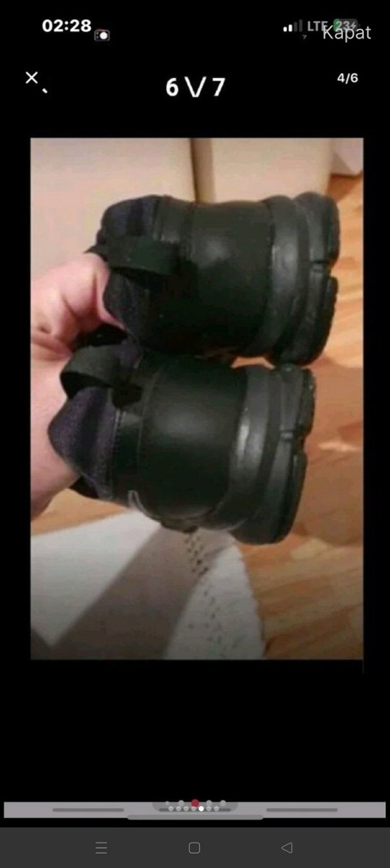 Erkek Siyah Nike Spor Ayakkabı - Görsel 3