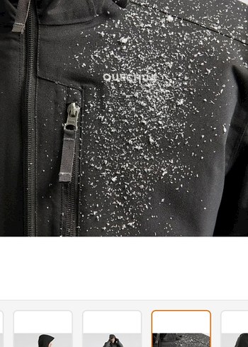 Erkek Siyah Mont - Görsel 6