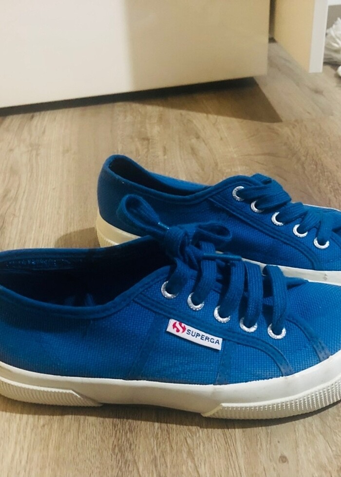 Superga Mavi Ayakkabı - Görsel 2