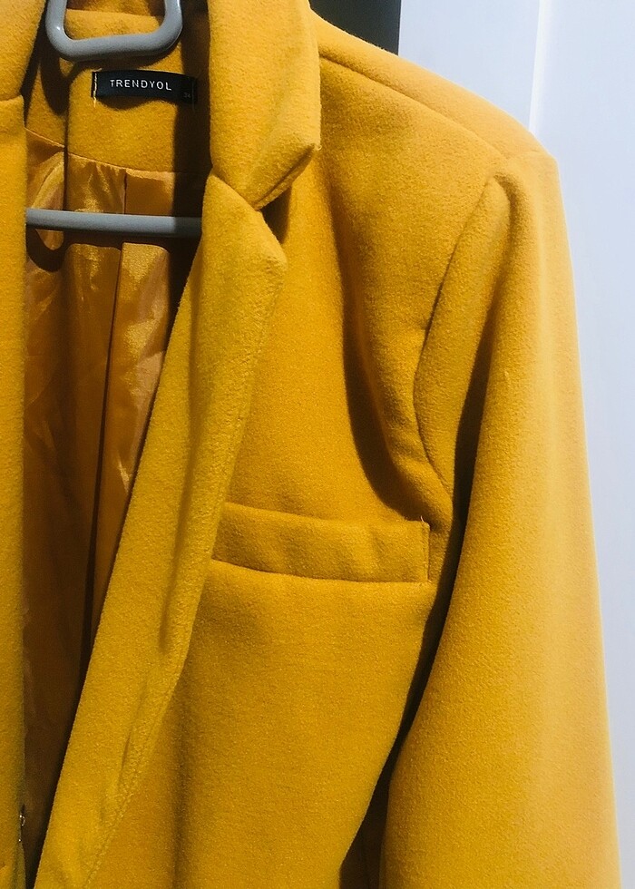 Trendyol Kaşe Mont - Görsel 3