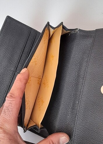  Beden siyah Renk Hermes paris cüzdan orjinal