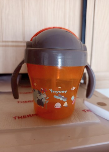 MYCey Turuncu ve Gri Bebek Suluk