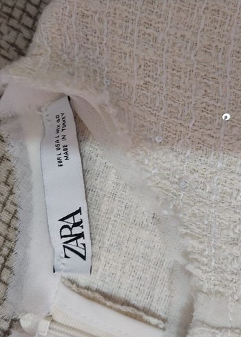 Trendyolmilla Ekru Kısa Kollu Midi Elbise - Görsel 4