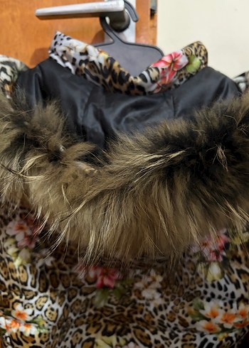 Kürk Detaylı Desenli Bayan Yelek - Görsel 9