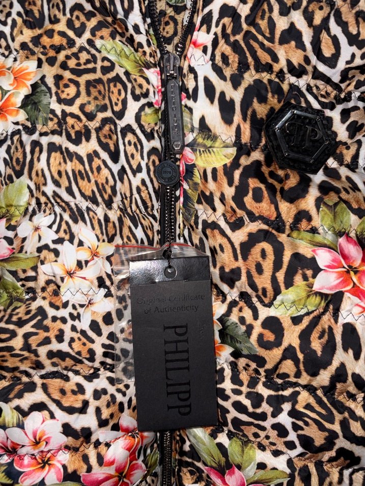 Kürk Detaylı Desenli Bayan Yelek - Görsel 2