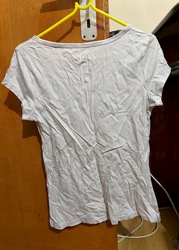 Beyaz Guns N' Roses Baskılı Kadın Tişört - Görsel 3