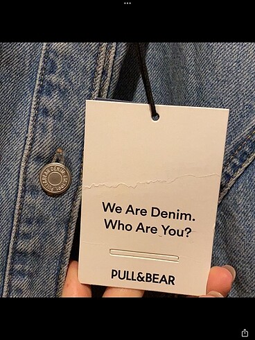 xl Beden PULL AND BEAR SIRT DEKOLTELİ KOT ELBİSE