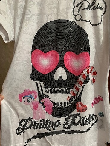 l Beden beyaz Renk PHILIPP PLEIN T SHIRT