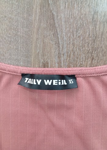 Tally Weijl Pembe Kısa Kollu Bebek Kız Body
