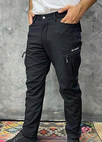 Columbia Siyah Kıslik ici polarlıPantolon - Görsel 2