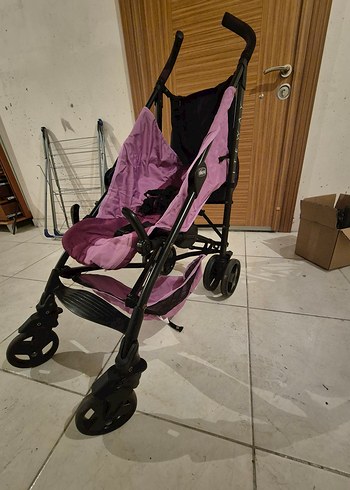 Chicco mor bebek arabası - Görsel 2