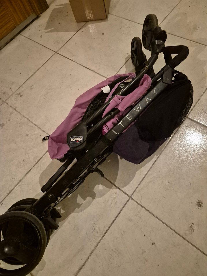 Chicco mor bebek arabası - Görsel 5