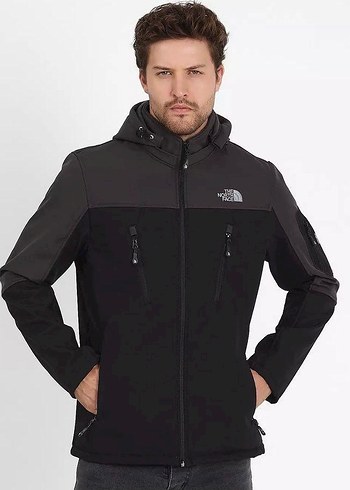 sugecirmez sofjel kumaş Columbia Siyah Fermuarlı Erkek Mont - Görsel 3