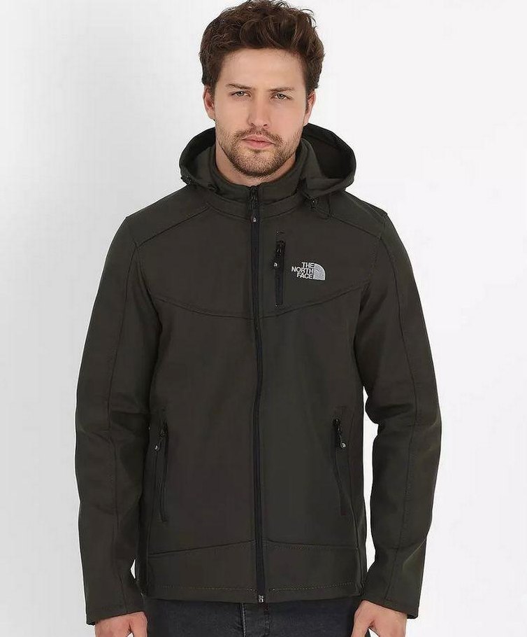 sugecirmez sofjel kumaş Columbia Siyah Fermuarlı Erkek Mont - Görsel 4