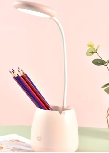 Renkli LED Masa Lambası ve Kalemlik - Görsel 3