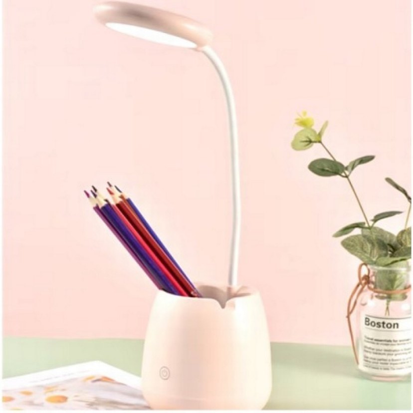 Renkli LED Masa Lambası ve Kalemlik - Görsel 3