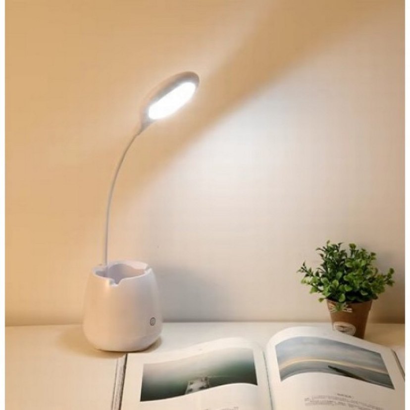 Renkli LED Masa Lambası ve Kalemlik - Görsel 2