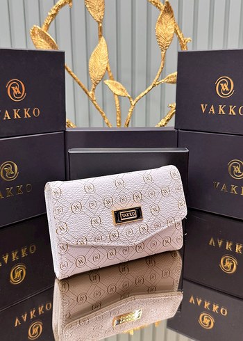 Bej vakko cüzdan