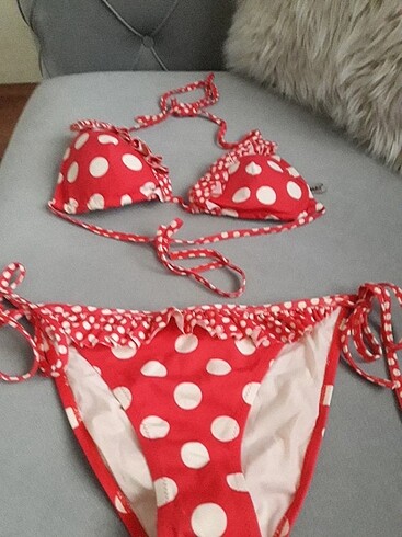 38 Beden pembe Renk Mayo bikini
