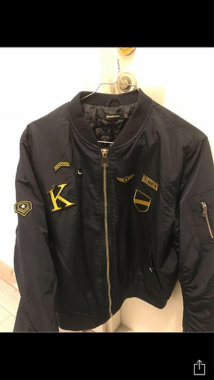 Bomber ceket stradivarius 1-2 kez giyildi temiz