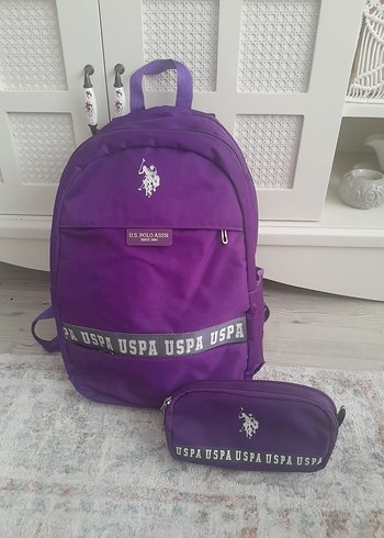 U.S. Polo Assn. Mor Çocuk Okul Çantası