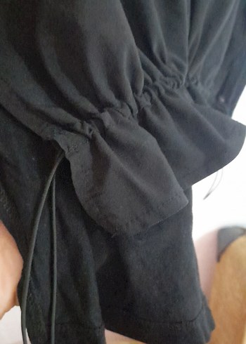 l Beden siyah Renk Siyah Salaş Tişört