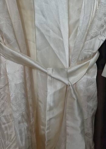 Vintage Uzun Kadın Sabahlık - Görsel 3