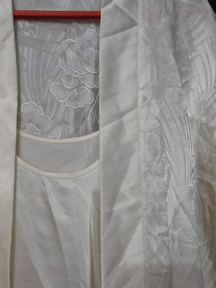 Vintage Uzun  Kadın Sabahlık - Görsel 2